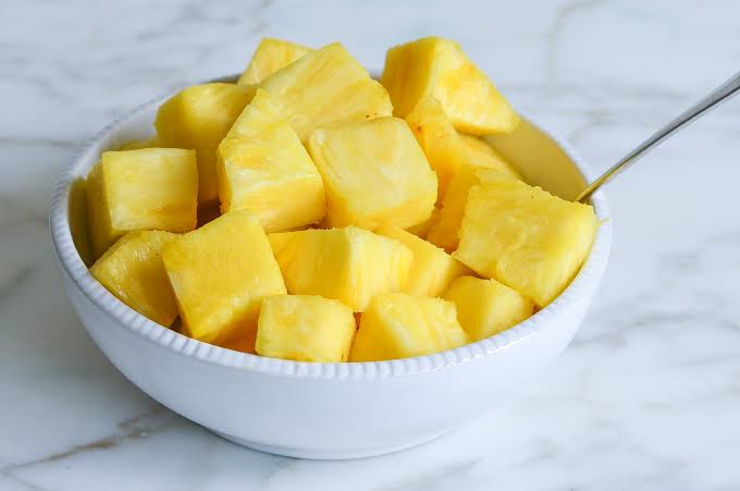 Pineapple Cube Cut